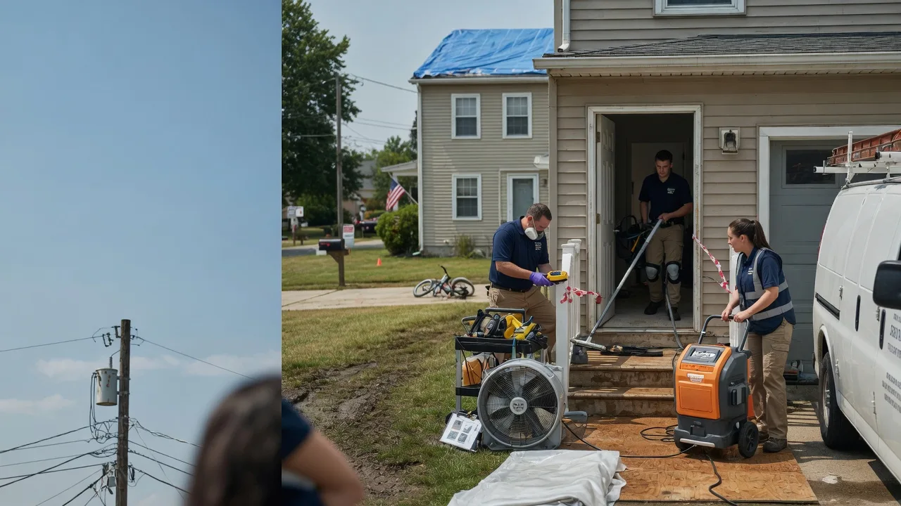 Water Damage Repair in Green Camp, OH near me
